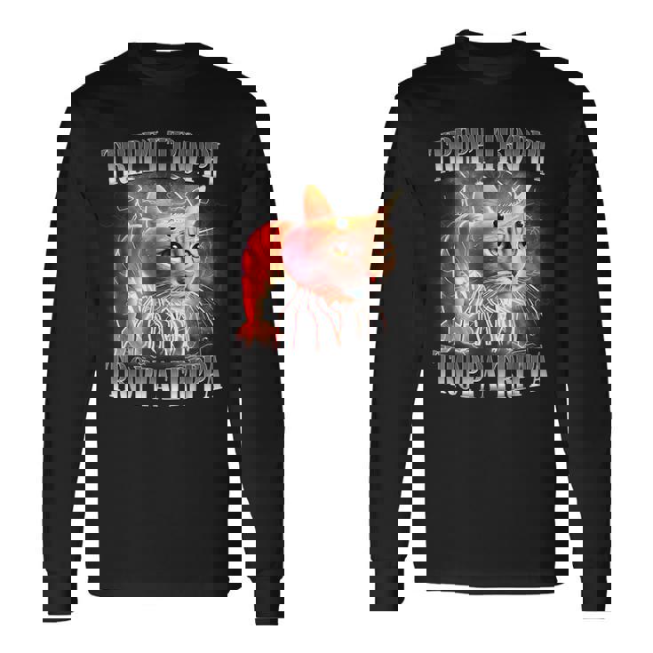 イタリアン ブレイン ロート トリッピ トロッパ トリッパ 長袖Tシャツ