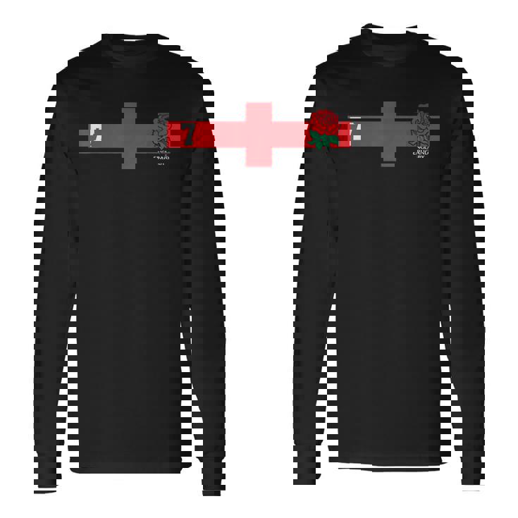 イングランドラグビーティーズ 長袖Tシャツ