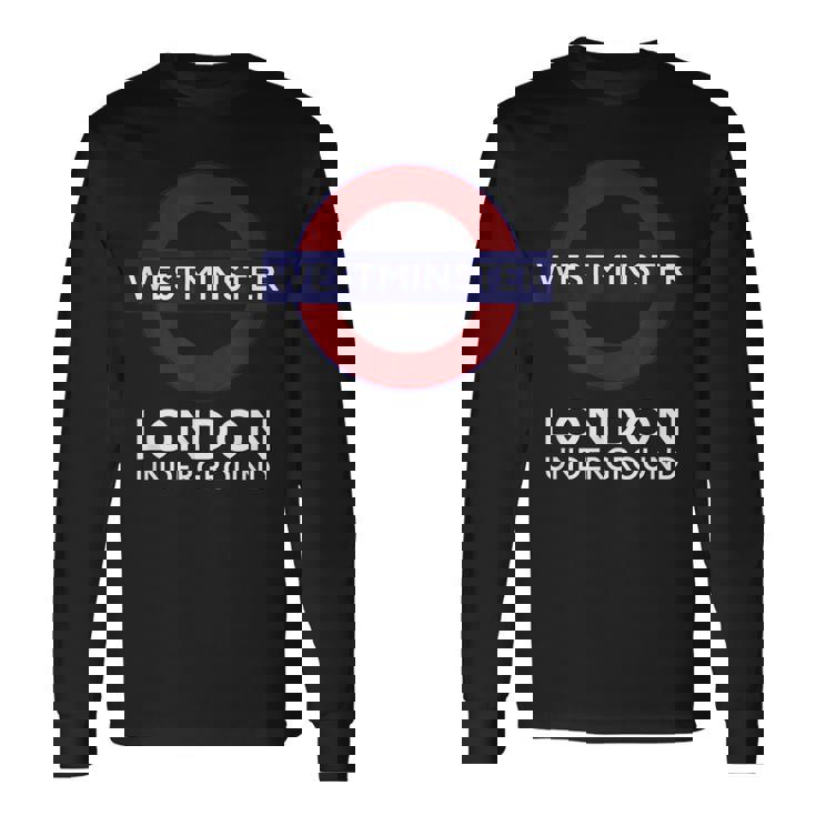 ウェストミンスター ロンドン地下鉄 長袖Tシャツ