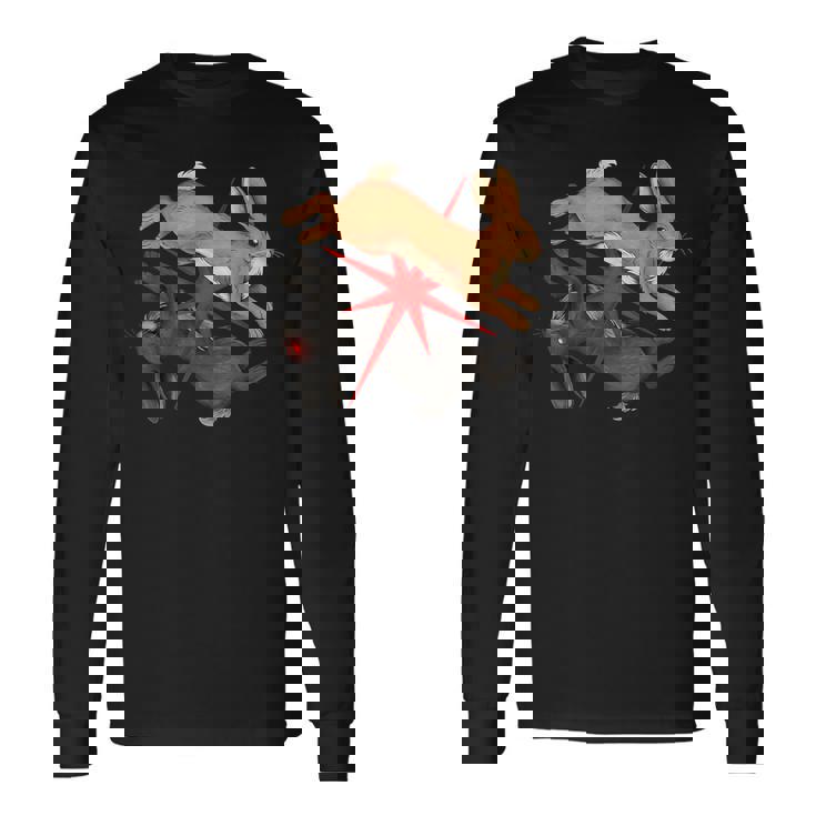 ウォーターシップ ダウン ウサギ テリアン Furrygoblincore Whimsigoth 長袖Tシャツ