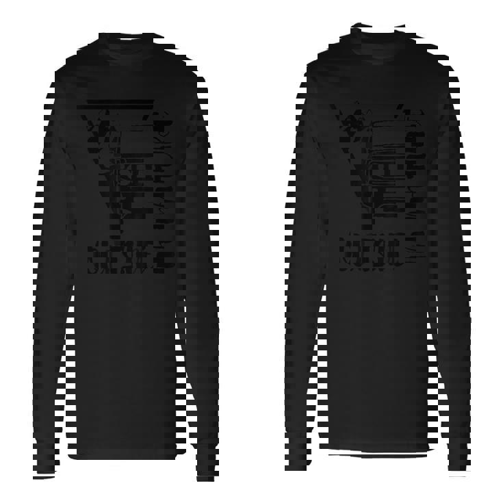 オフロード Jb74 Jb64 4X4 オールグリップ 4Wd キャンプ アウトドア 自然の中で 長袖Tシャツ