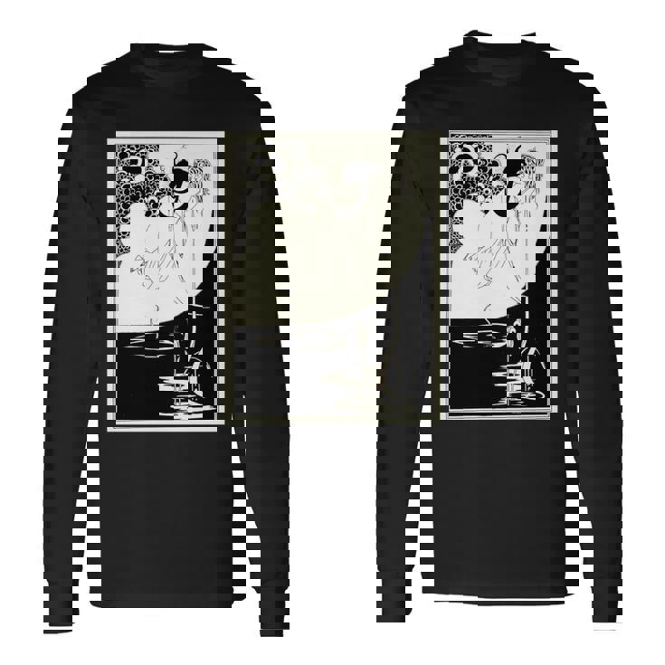 オーブリー・ビアズリーによるクライマックス1893 長袖tシャツ 長袖Tシャツ