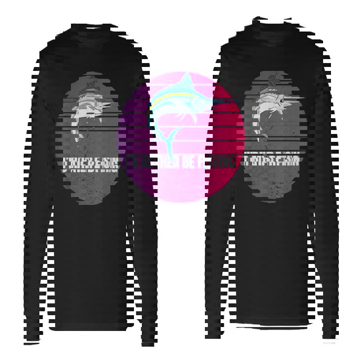 カジキ 水面から カジキバショウ バショウカジキ 深海釣り 長袖Tシャツ ギフトのアイデア