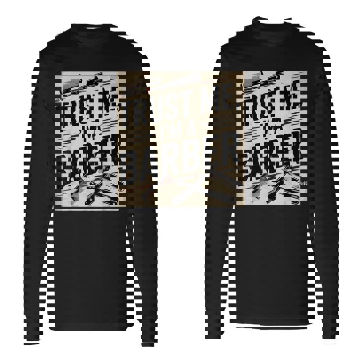 カスタム 理髪師ジャケット 理髪用品 理髪ツール 理髪師 長袖Tシャツ