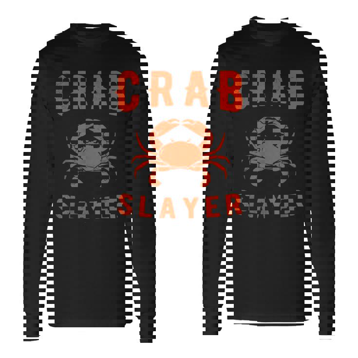 カニのスレイヤー 長袖Tシャツ