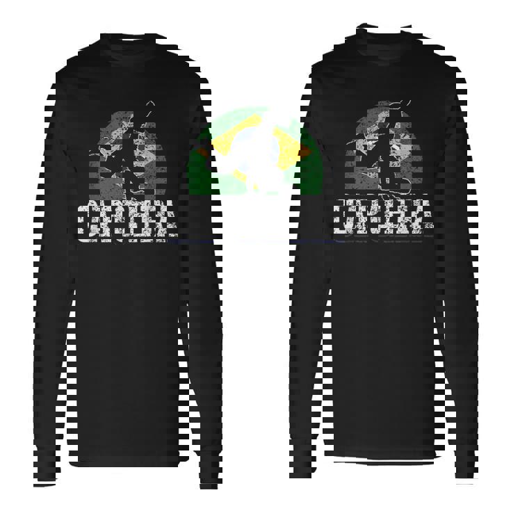 カポエイラ トレーニング ブラジル人 武道 趣味 カポエイラ 長袖Tシャツ