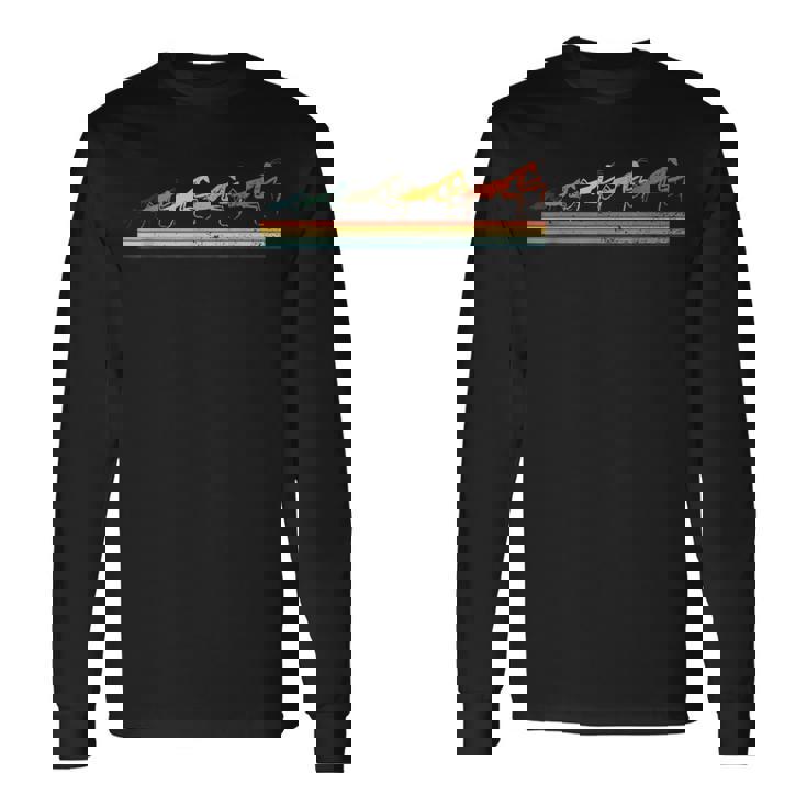 カマキリ 虫 虫 愛 祈る カマキリ レトロ 長袖Tシャツ