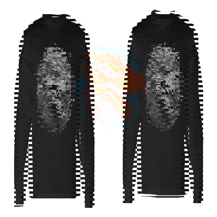 カラフルドラゴンi キッズドラゴン 長袖Tシャツ