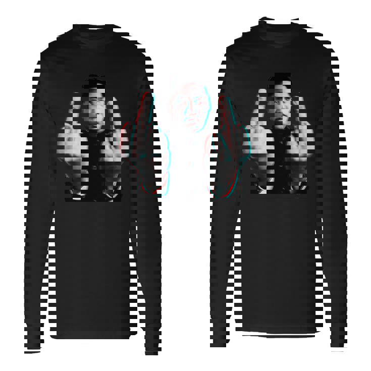 キム・ジョンアン Flipping The Bird 長袖tシャツ 長袖Tシャツ