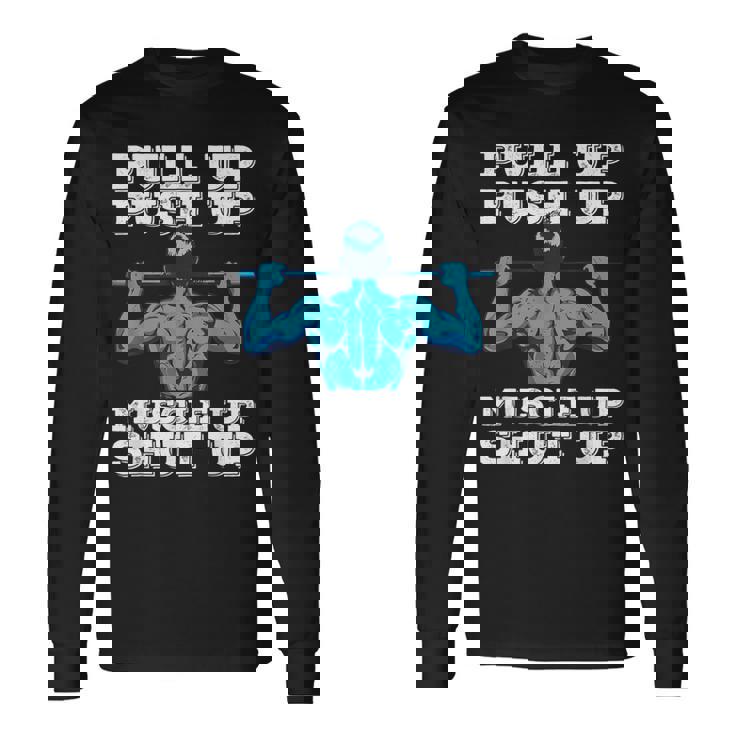 キャリステニクス ボディウェイトディップ プルアップバー カリステニック 長袖Tシャツ