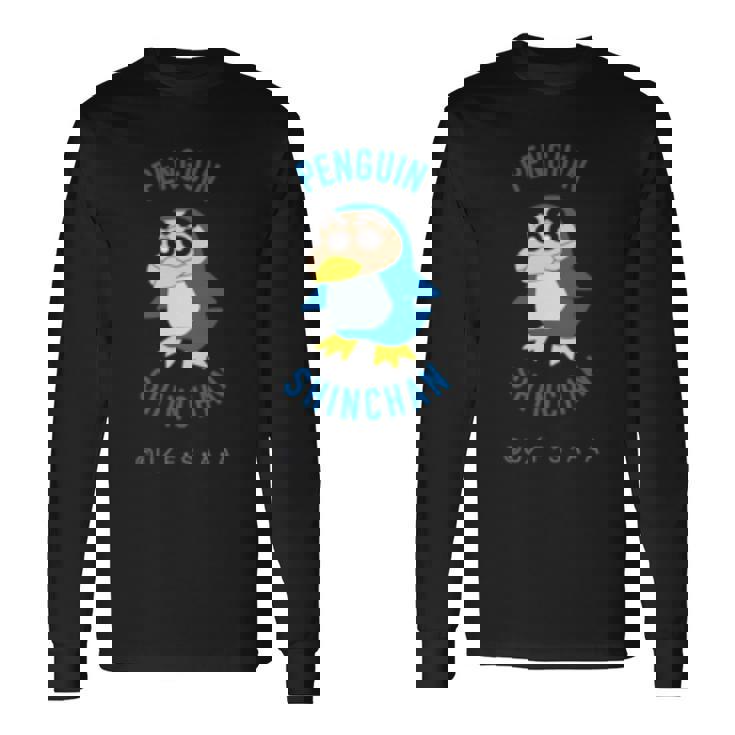 クレヨンしんちゃん ぺんぎんしんちゃん ワンポイント 長袖tシャツ 長袖Tシャツ