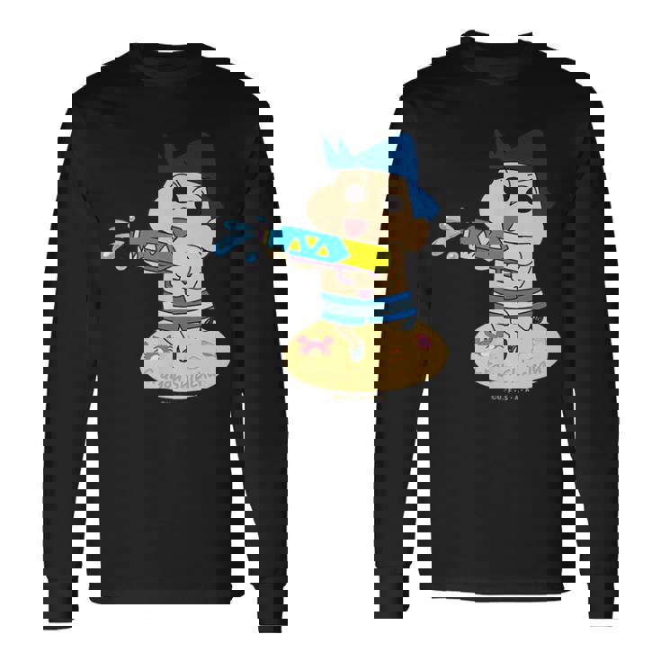 クレヨンしんちゃん カスカベ防衛隊！ウォーター！ 風間くん 長袖Tシャツ