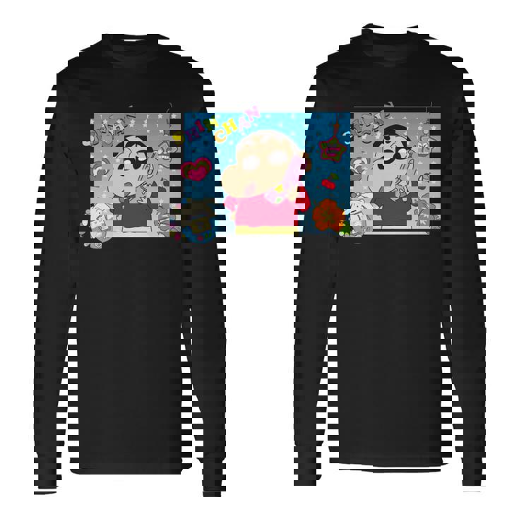 クレヨンしんちゃん 平成ごっこ しんちゃん 長袖tシャツ 長袖Tシャツ