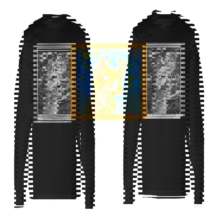 ケアンテリア 星月夜 ケアンテリア 長袖Tシャツ