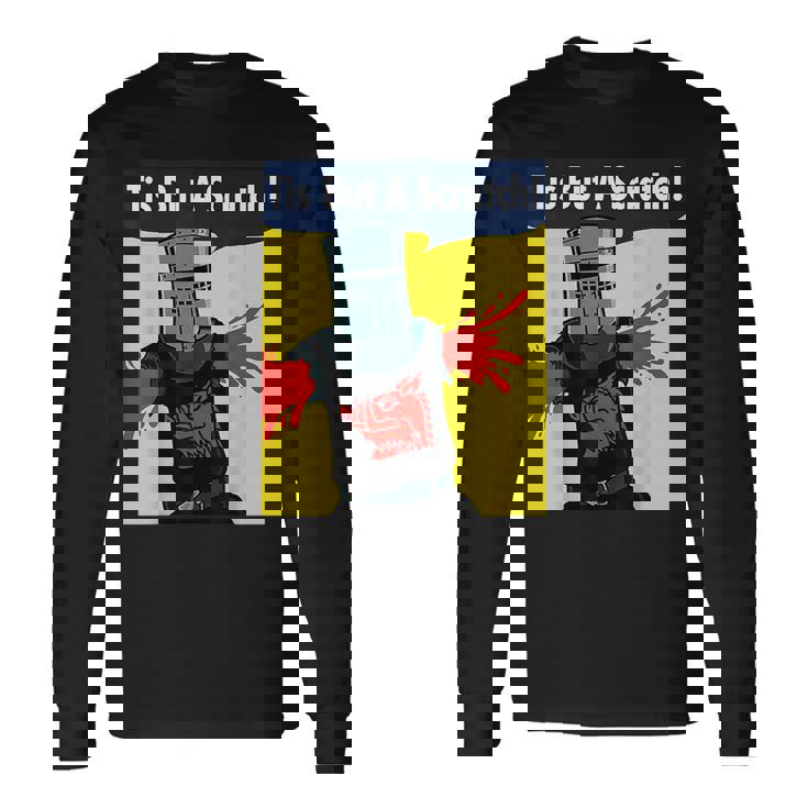 コツだけはキズ 長袖Tシャツ