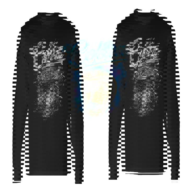 コブラ ヴィンテージ 90年代 レトロ 面白い コブラ 80年代 蛇好き 長袖Tシャツ