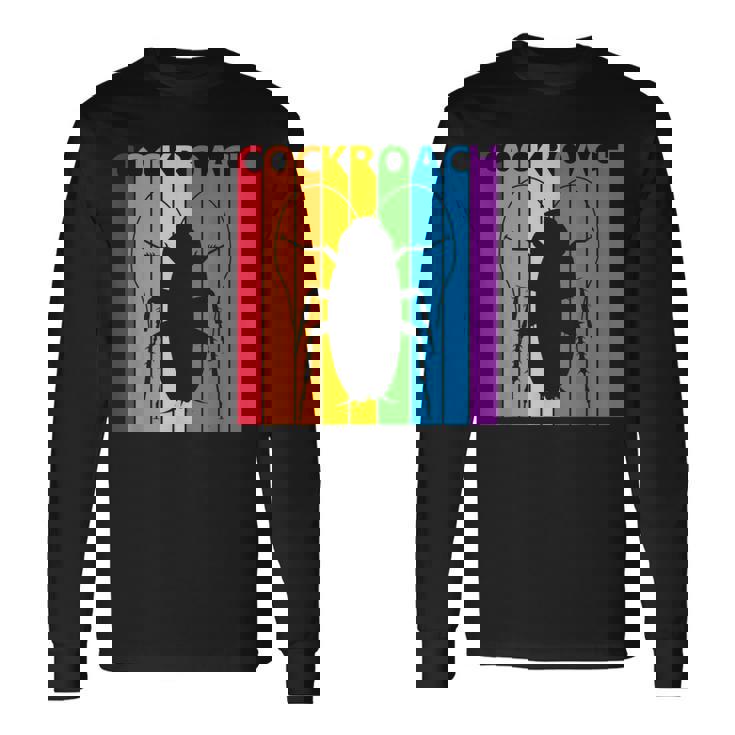 ゴキブリ目 レインボー ゴキブリ目 野生動物 長袖Tシャツ