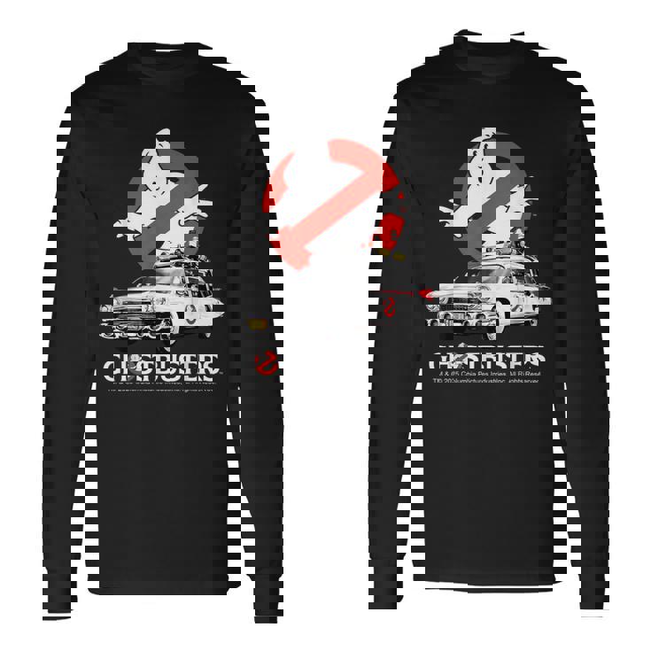 ゴーストバスターズ ハロウィン デザイン Ecto 1 長袖Tシャツ