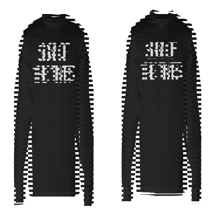 サイン・オブ・ザ・タイムズ 長袖Tシャツ