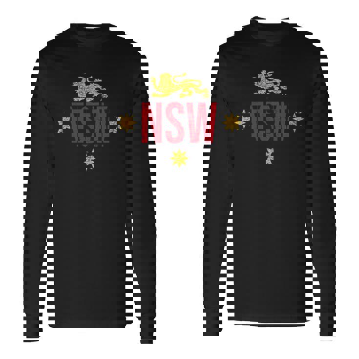 サウスウェールズ Nsw ライオンフラッグ オーストラリア 長袖Tシャツ