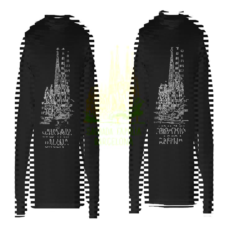 サグラダ・ファミリア バルセロナ 長袖Tシャツ
