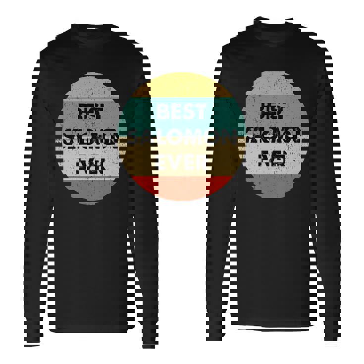 サロモン名 長袖tシャツ 長袖Tシャツ