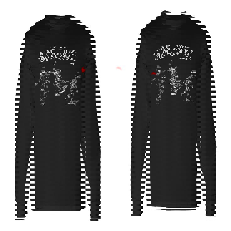 サンタクルーズ スケーター スケートボード クリスマス ハロウィン コスチューム 長袖Tシャツ