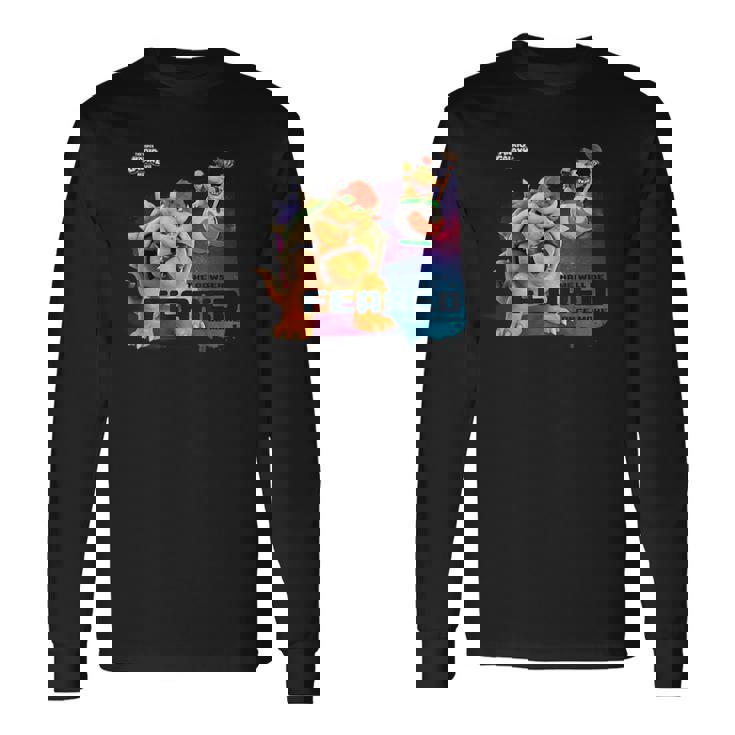 ザ・スーパーマリオギャラクシー・ムービー Bowser Feared 長袖Tシャツ ギフトのアイデア