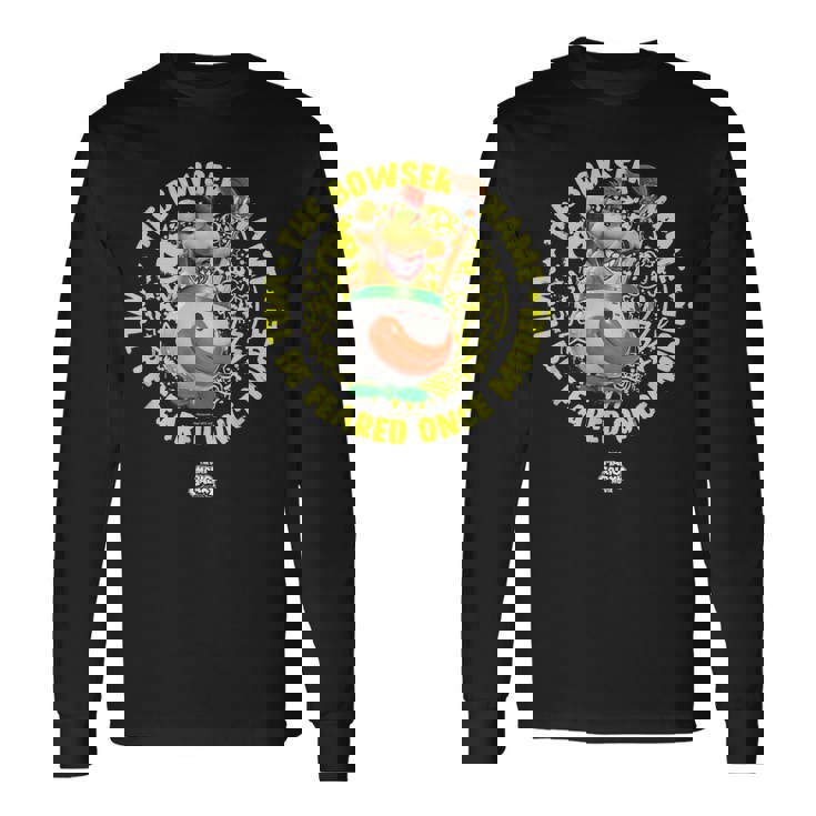 ザ・スーパーマリオギャラクシー・ムービー Bowser Jr Feared 長袖Tシャツ ギフトのアイデア