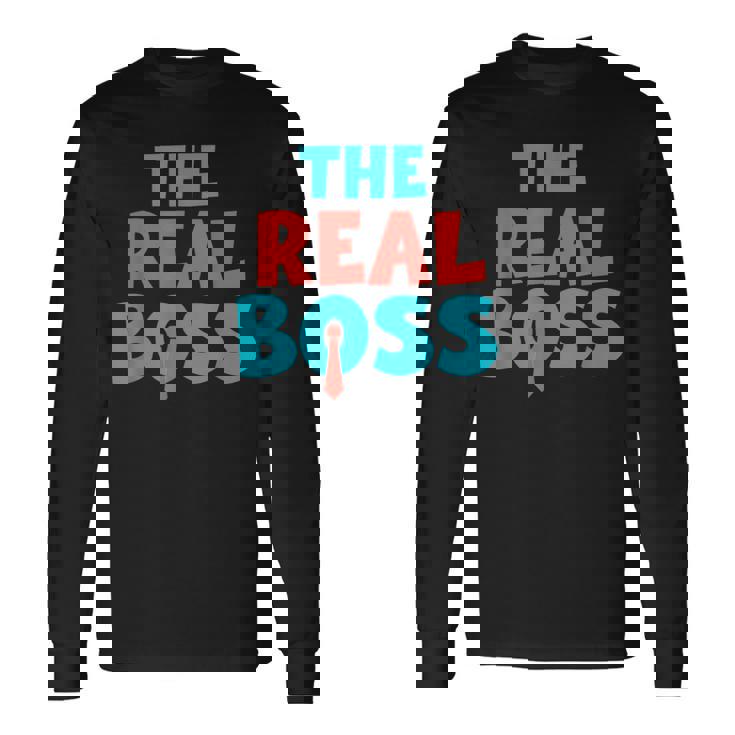 ザ・リアル・ボス 長袖Tシャツ