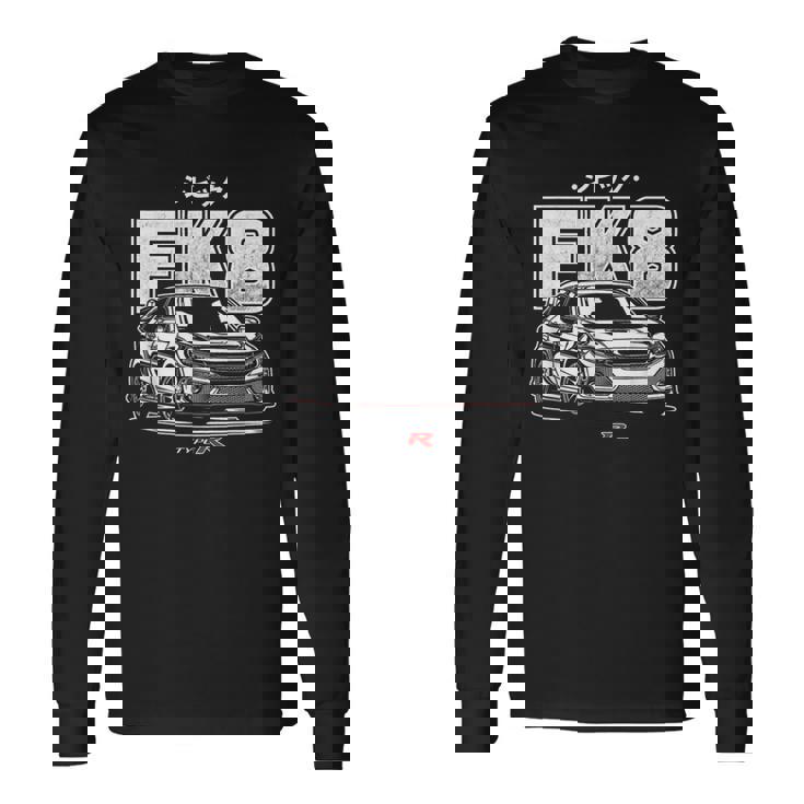 シビック タイプr Fk 8 日本車 長袖Tシャツ
