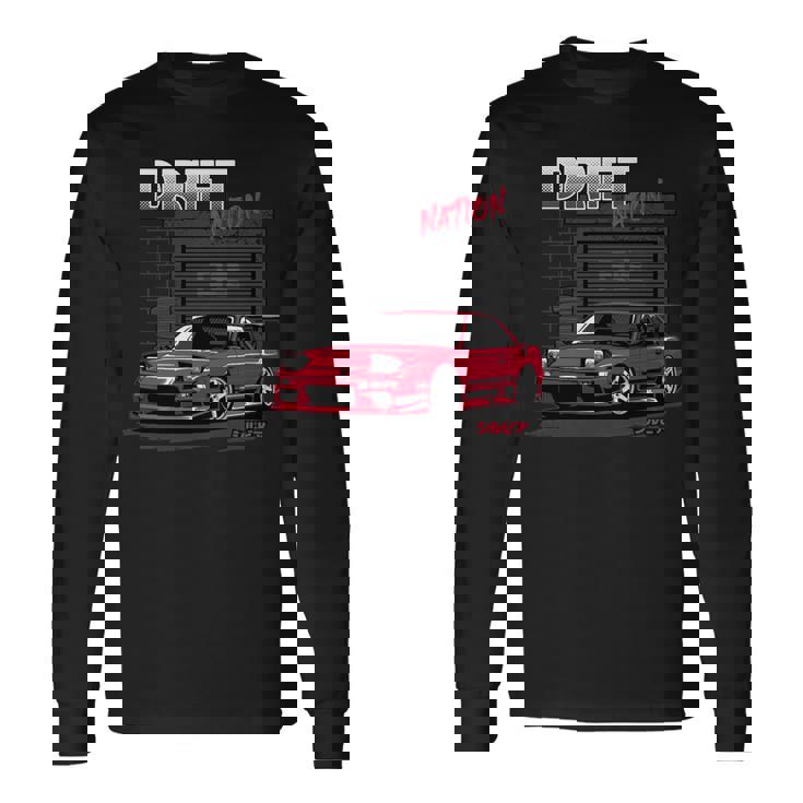 シルビア13 200Sx 恋人 スポーツカー 長袖tシャツ 長袖Tシャツ