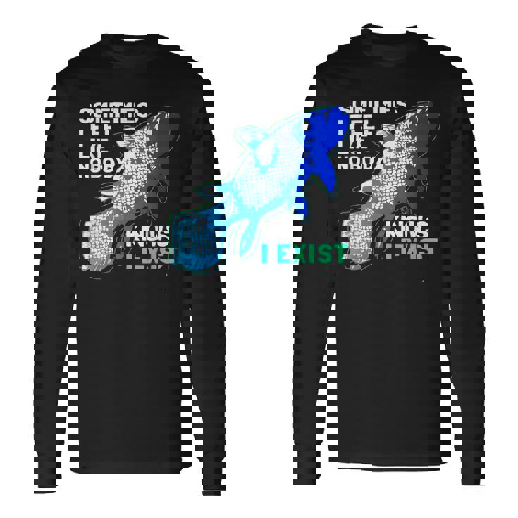 シーラカンス I Exist 長袖Tシャツ