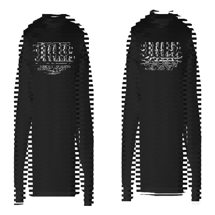 ジャグラー サーカス ジャグリング ジャグルホビー 長袖Tシャツ