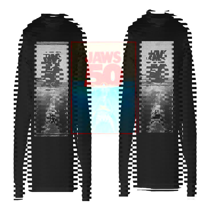 ジョーズ 50 ジョーズ 2025 セレブレーション クラシック 長袖Tシャツ