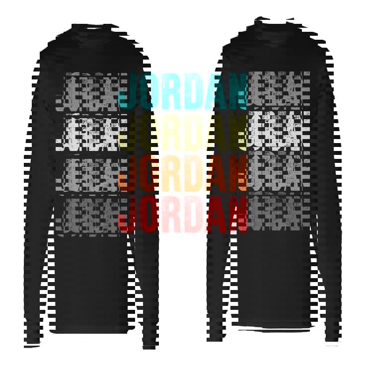 ジョーダン カラフル 長袖Tシャツ