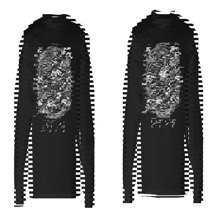 スサノオ 日本神話 長袖Tシャツ