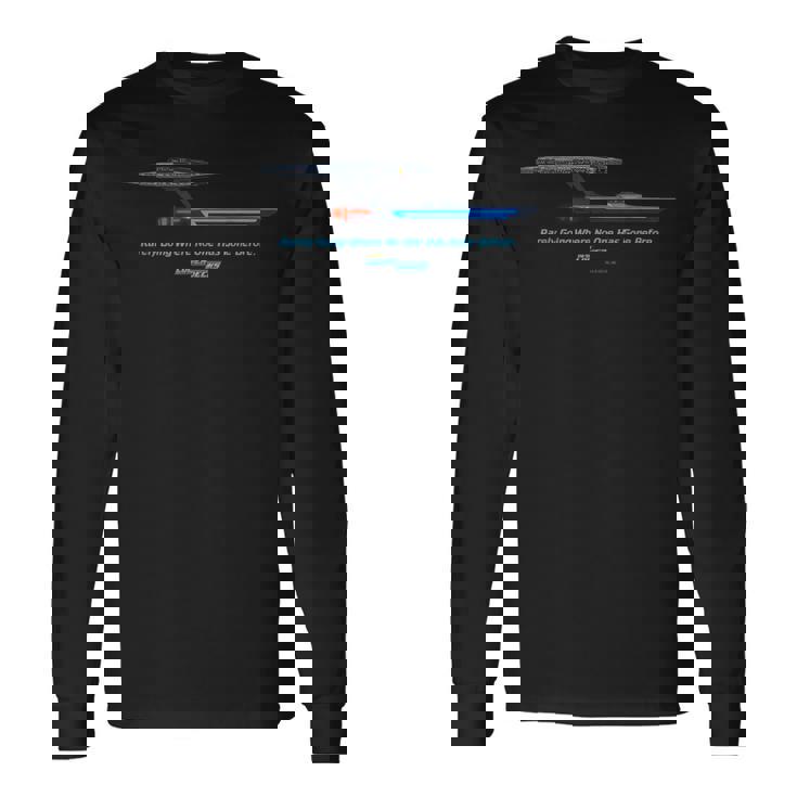 スタートレック 下段デッキ めったにお出かけ 長袖Tシャツ