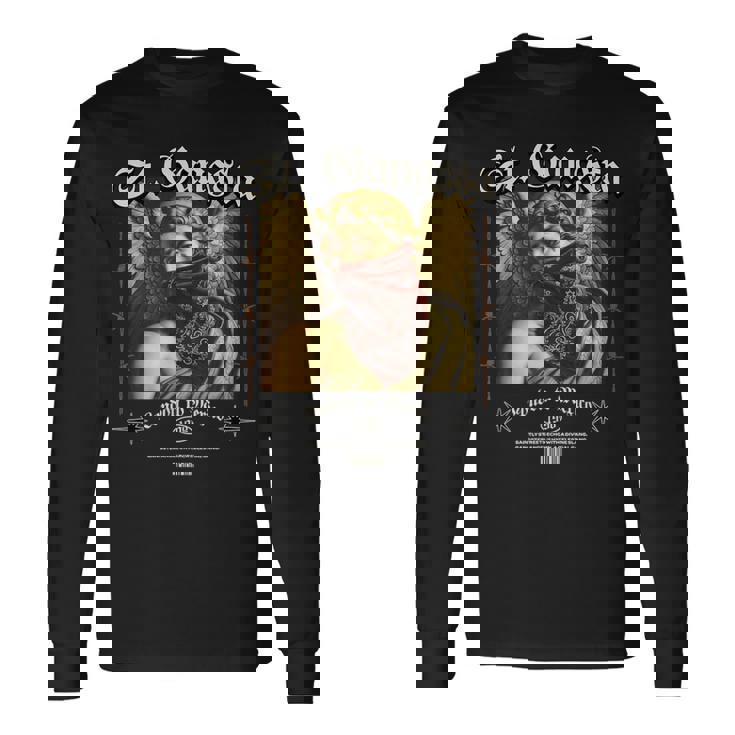 ストリートウェア ギャングスター エンジェル 大胆なアーバンエステック 長袖Tシャツ