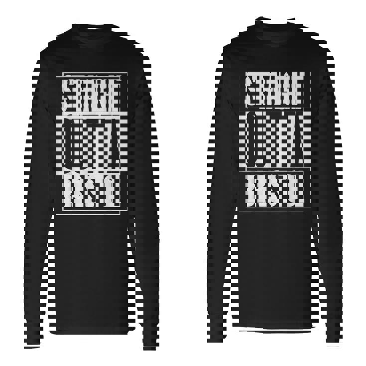 ストレイト・アウタ・ブリストル 長袖Tシャツ