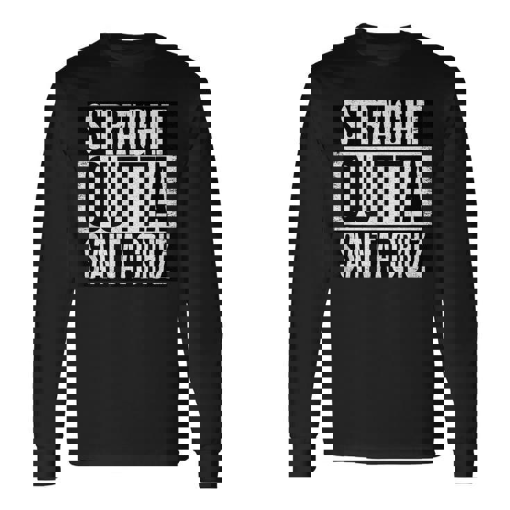 ストレート・アウタ・サンタクルーズ 長袖Tシャツ