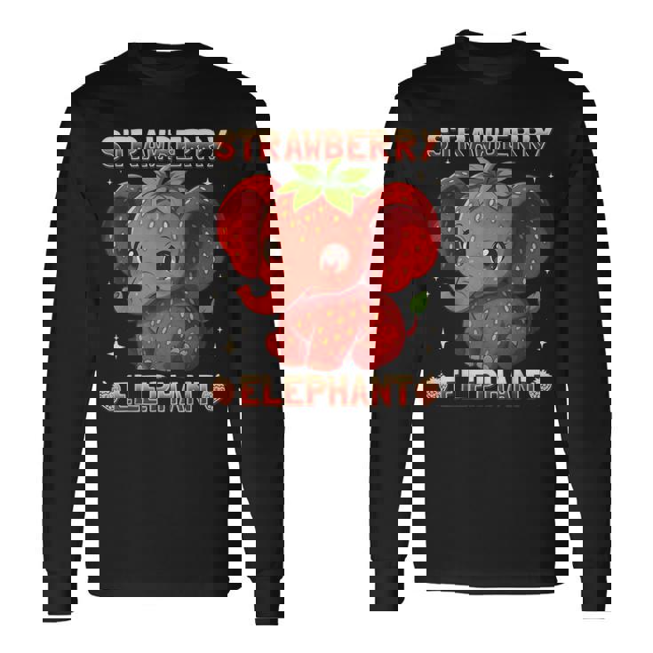 ストロベリーエレファント イタリアンブレイン 長袖Tシャツ