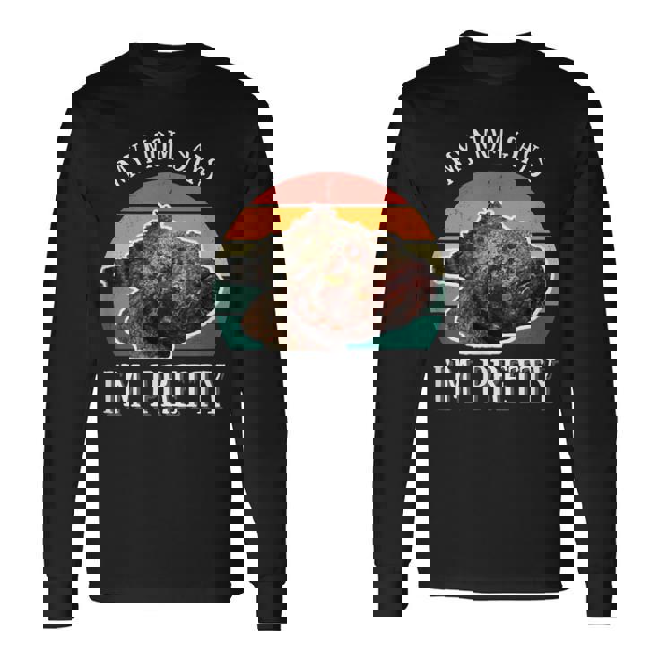 ストーンフィッシュ レトロ ミーム メンズ レディース キッズ 長袖Tシャツ