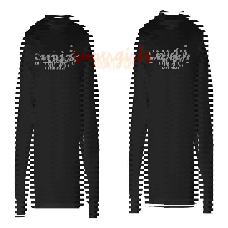 スーパーガールズ・ドント・クライ 長袖Tシャツ
