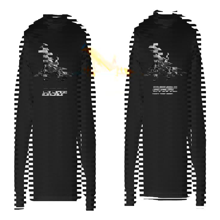 スーパーソニックジェットコンコルド 長袖Tシャツ