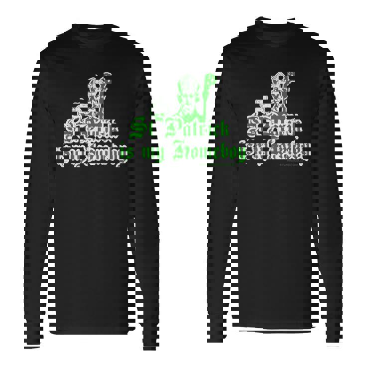 セントパトリックは私のホームボーイtシャツ 長袖Tシャツ