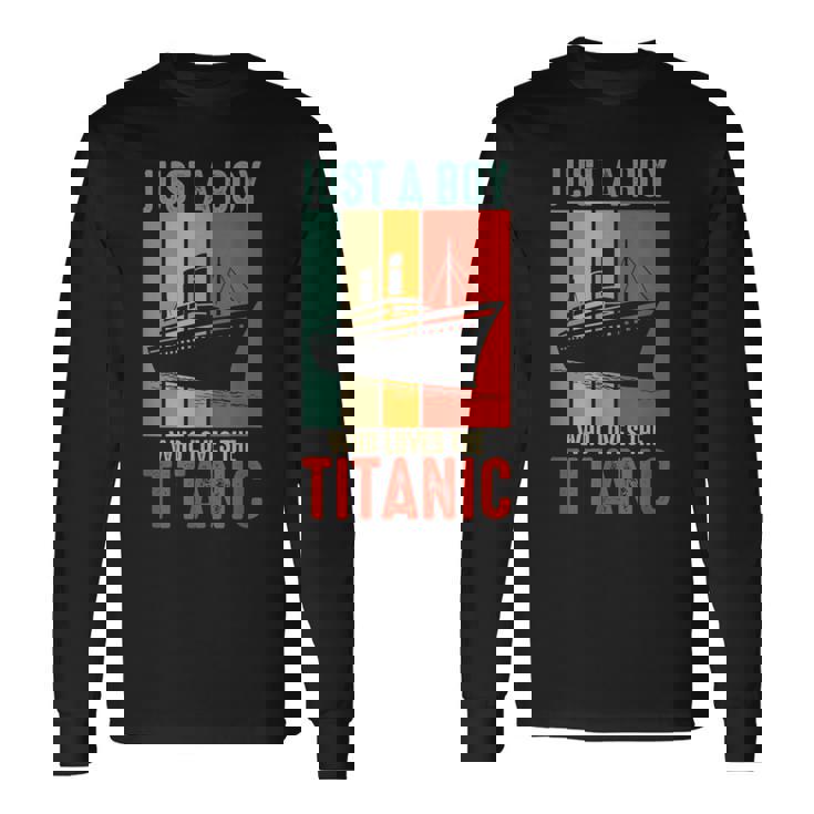 タイタニックボーイラブズ タイタニック ボーイズ タイタニック ボーイズ キッズ ユース 長袖Tシャツ