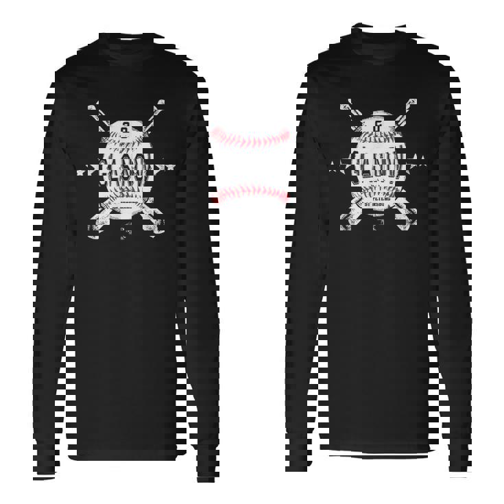 タイラー・グラスナウ・クロス・ベースボール・ゲームデー 長袖Tシャツ