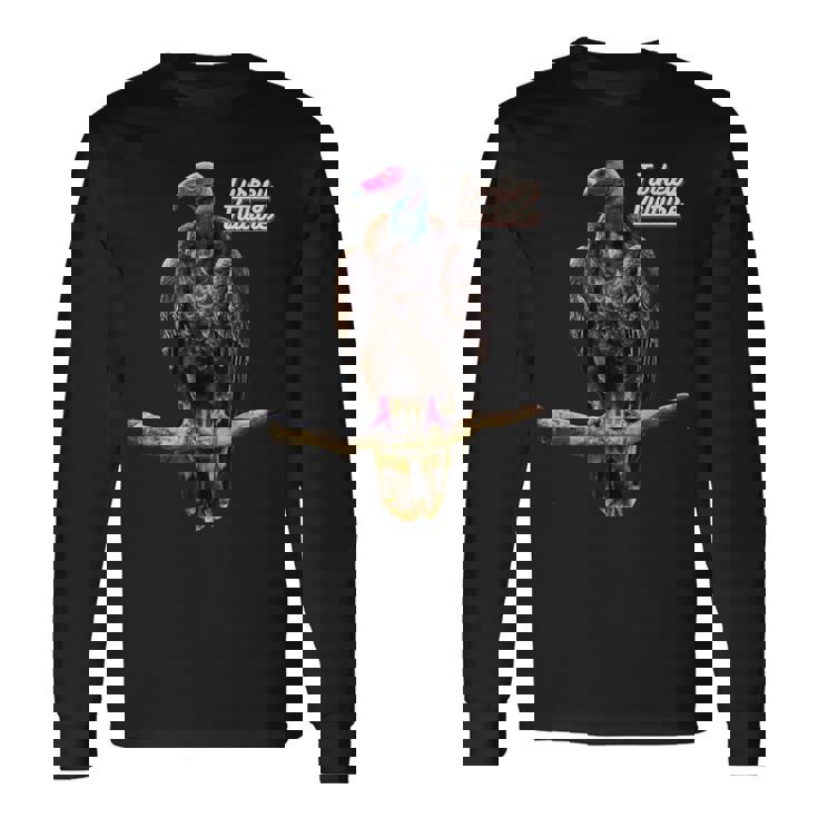 ターキー ハゲタカバードウォッチャー バードラバーズ 長袖Tシャツ