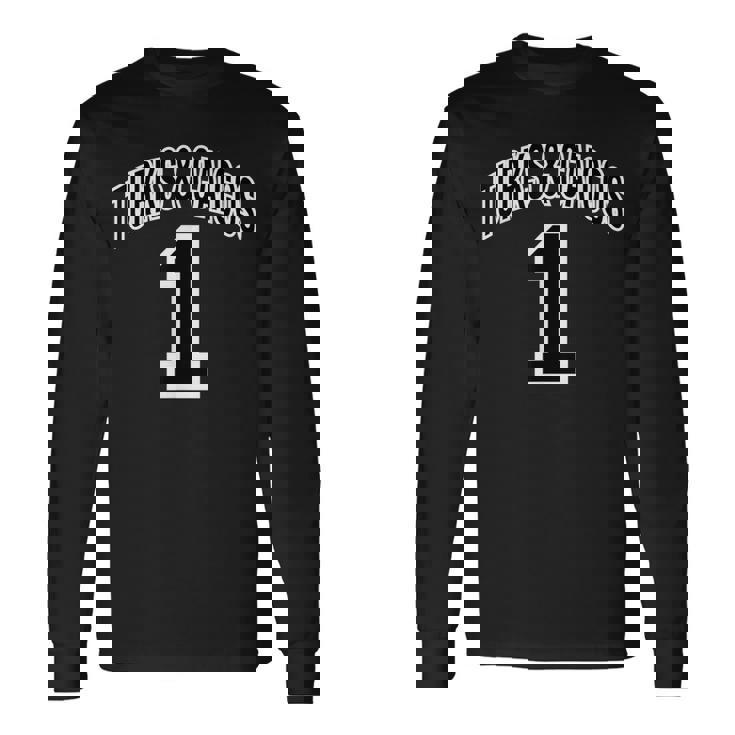 タークスカイコス諸島 誇り高きタークスカイコス諸島人 長袖Tシャツ